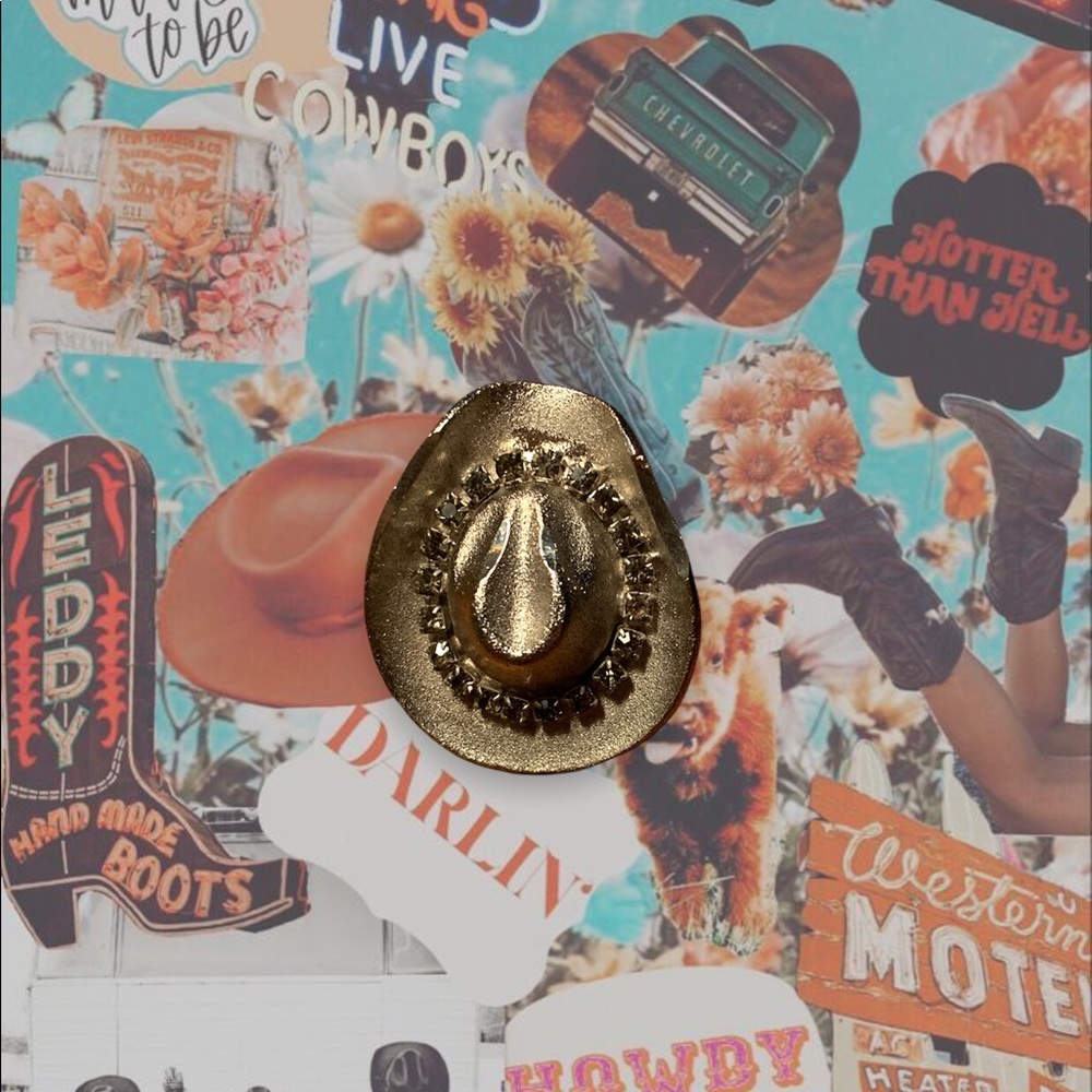 🐎 🤠 COWBOY HAT BOLO SLIDE 🤠 🐄